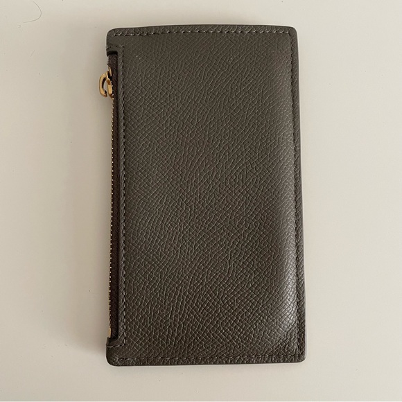 Celine Calfskin Zipper Cardholder - Picture 3 of 4